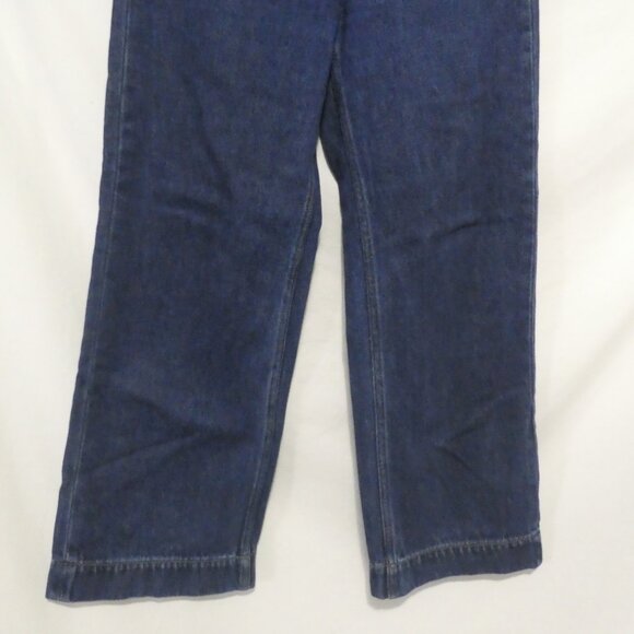 OAT + FORT | size 25 | 100% Cotton | Dark Blue Denim Jeans - Picture 7 of 16